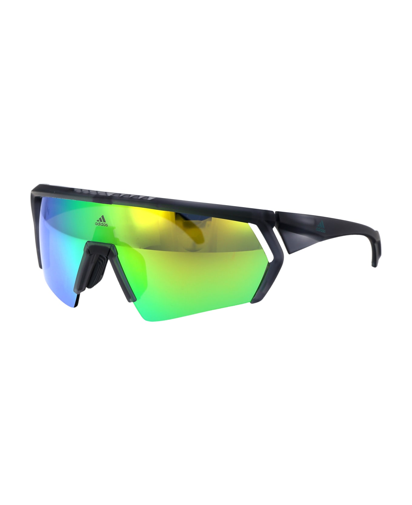 Adidas Cmpt Aero Sunglasses - 20Q Grigio/Altro/Verde Specchiato