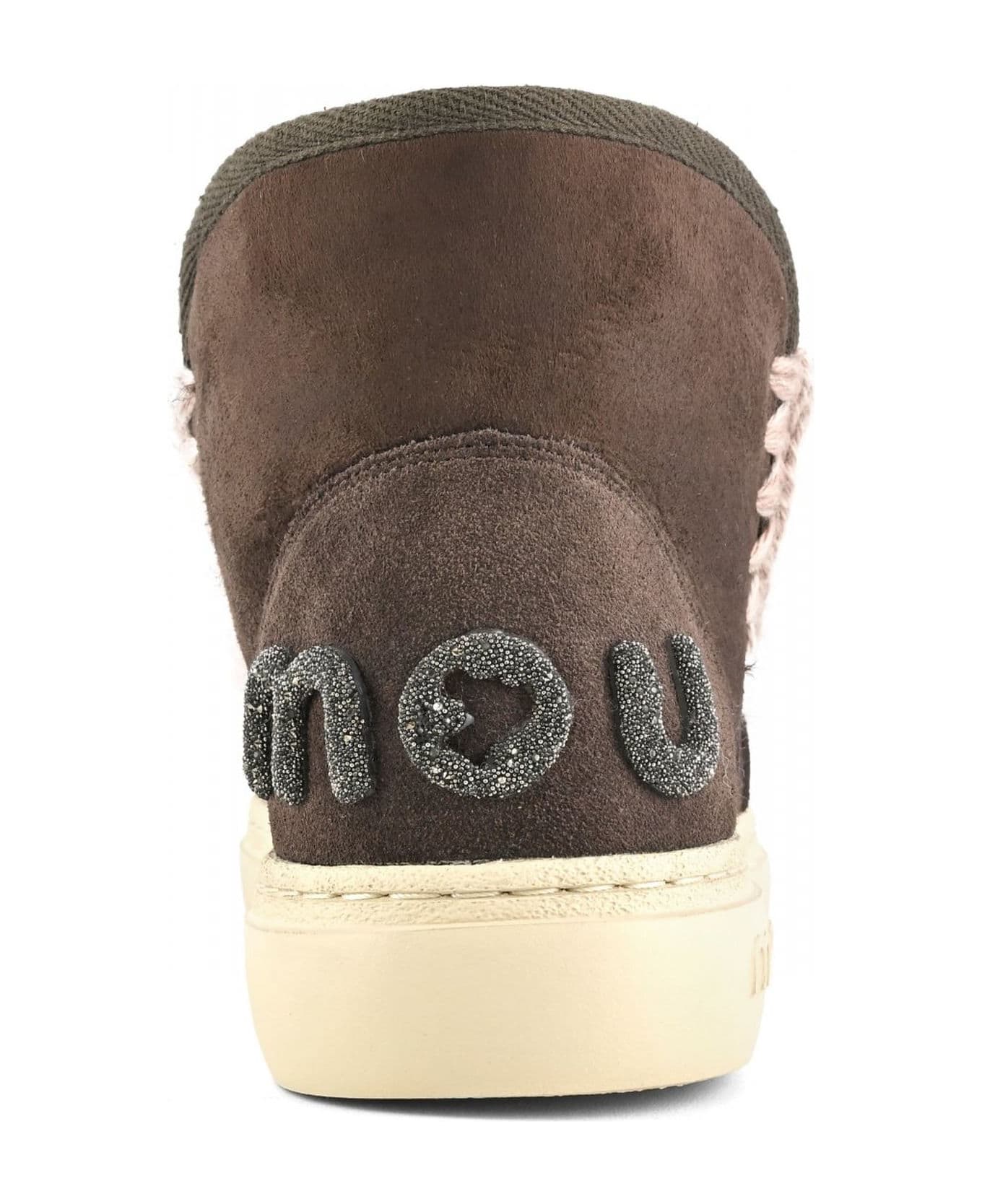 Mou Eskimo Sneaker Bold In Brown Leather - Brown