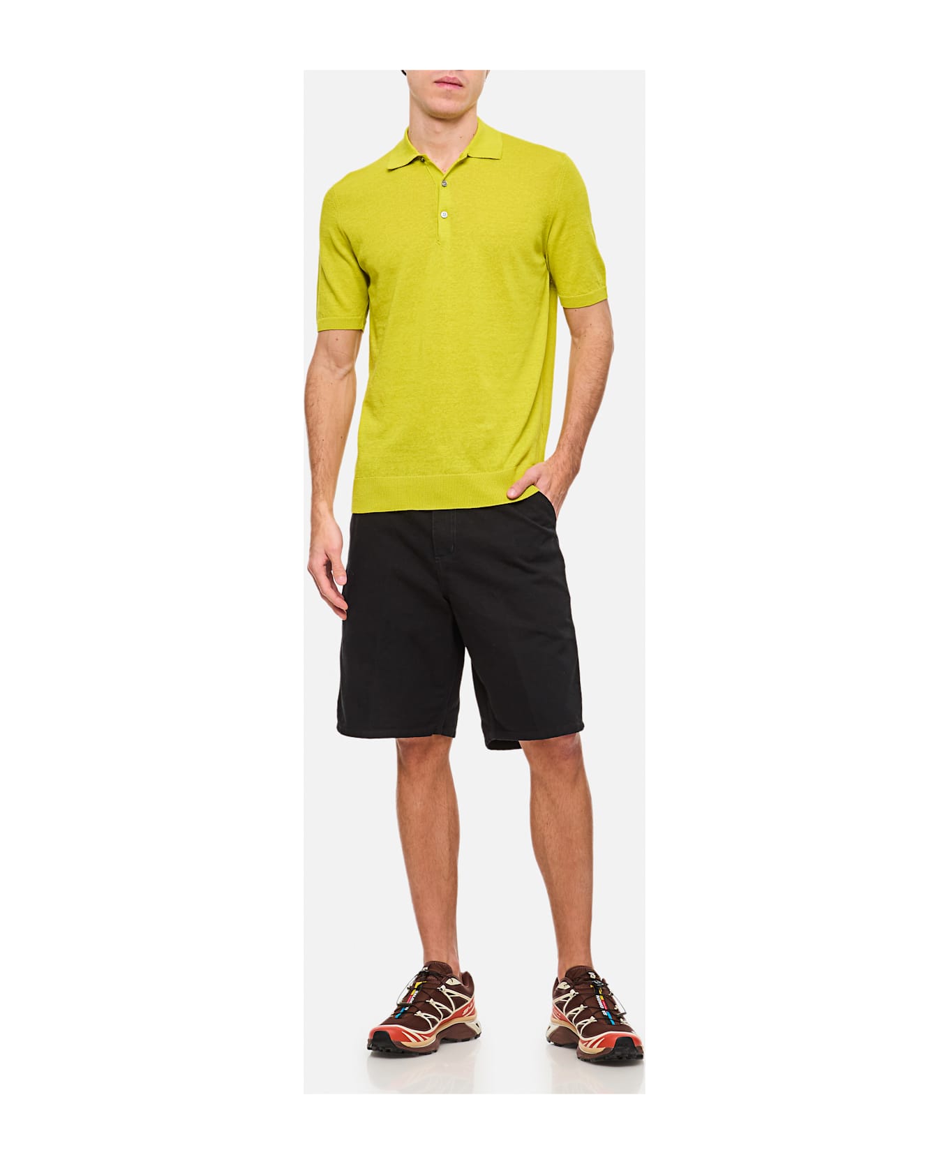 Drumohr Polo - Yellow