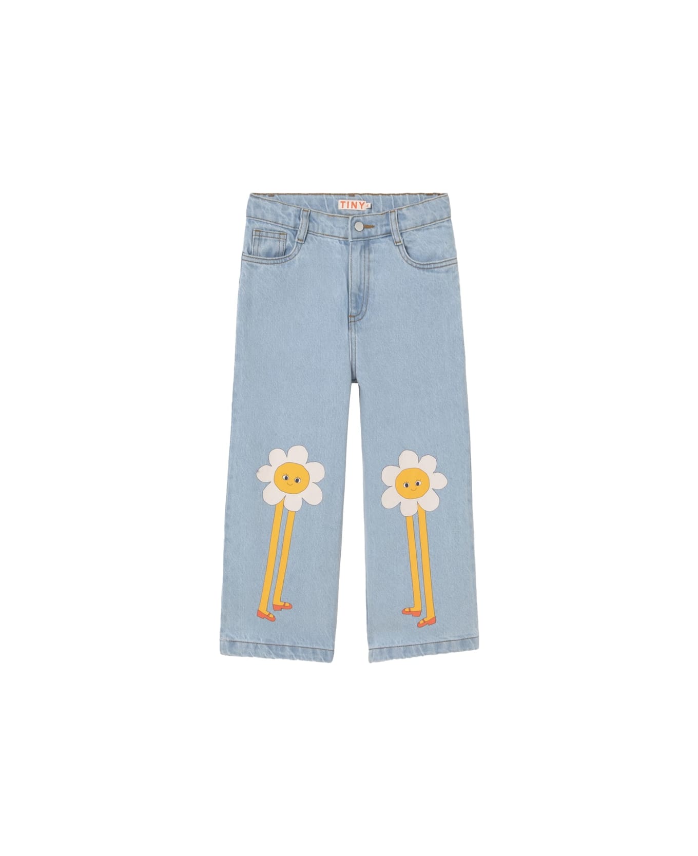 TinyCottons "daisies" Jeans - BLUE