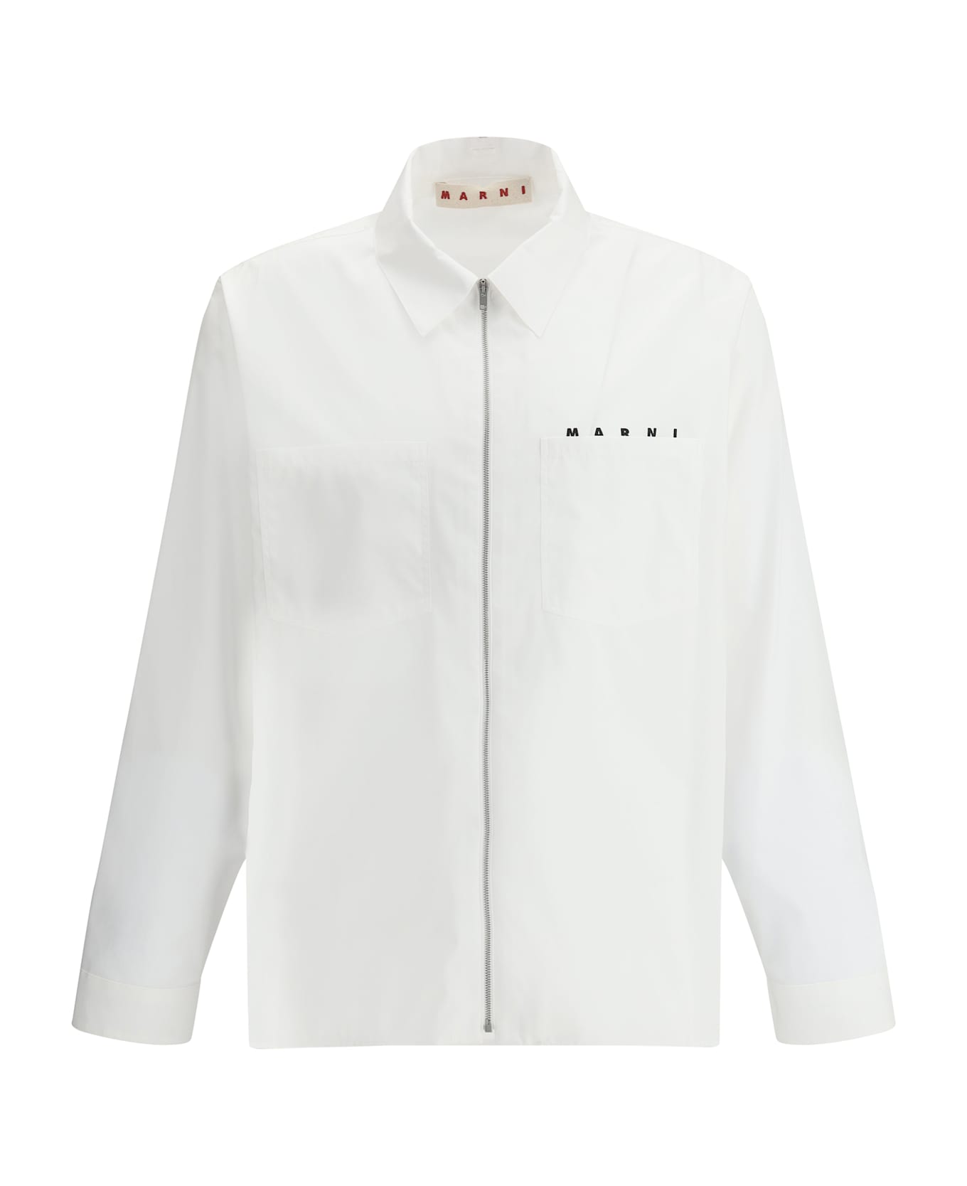Marni Zip Shirt - LILY WHITE
