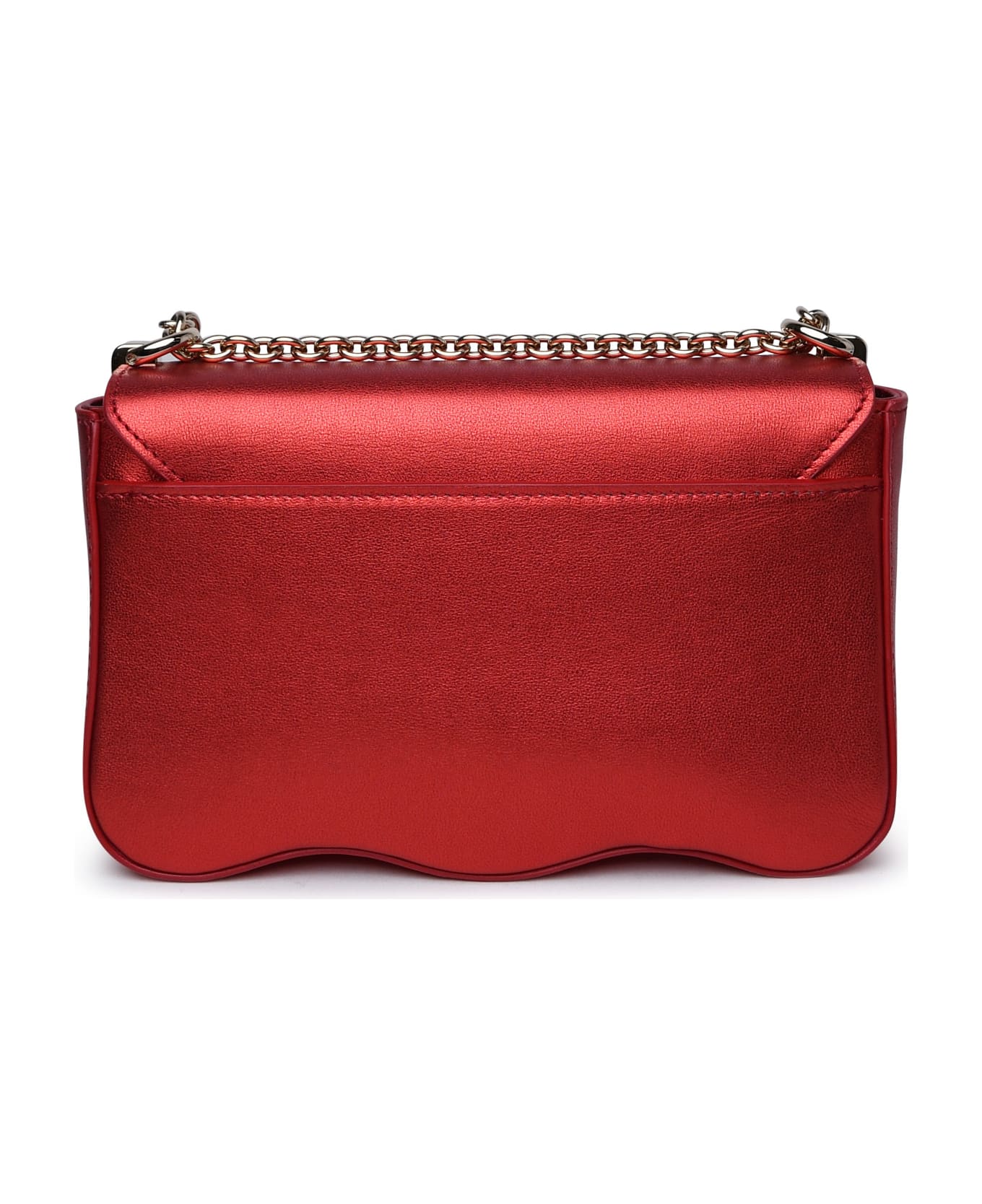Furla Red Leather Bag - Red