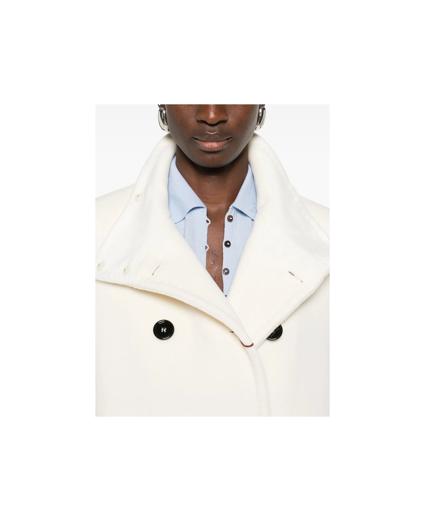 Max Mara Studio Coat - WHITE