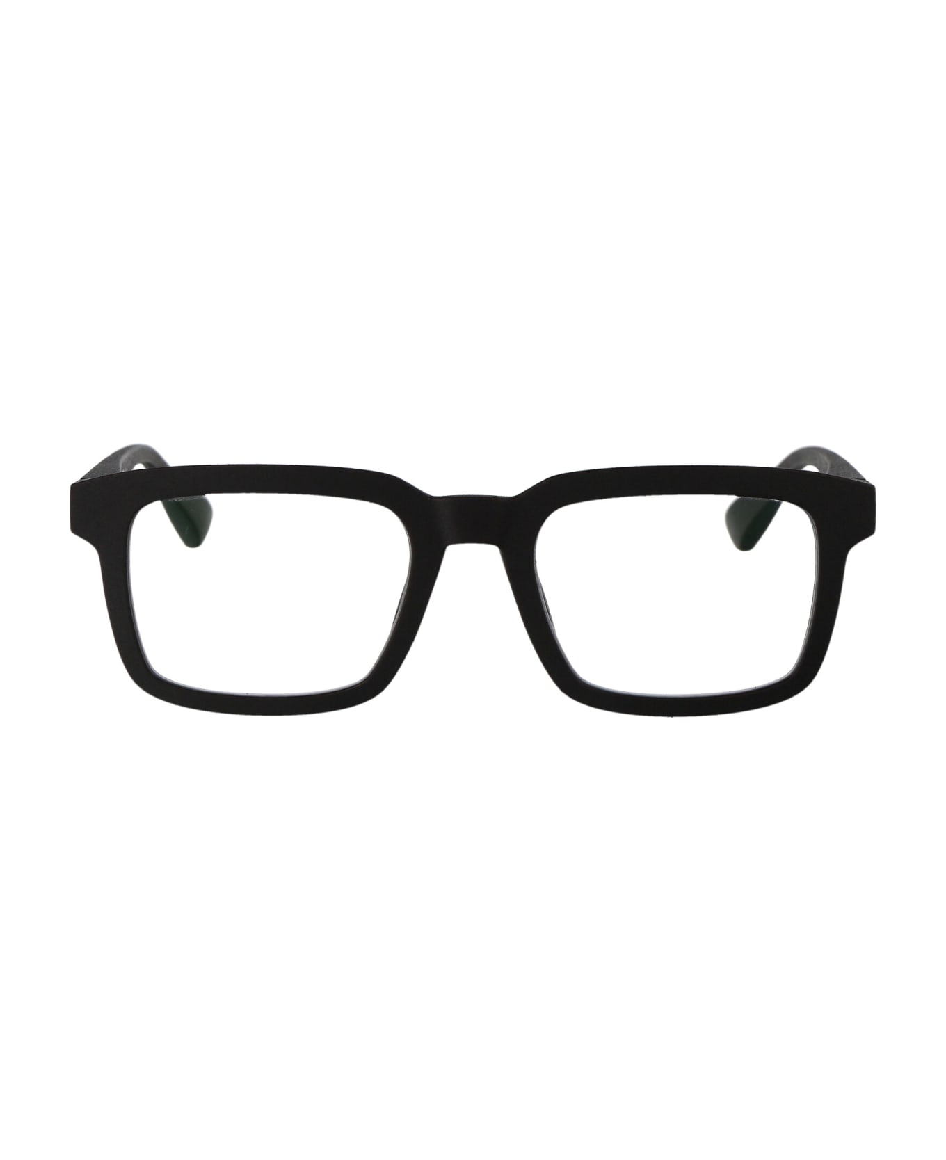 Mykita Canna Glasses - 354 MD1-Pitch Black Clear アイウェア