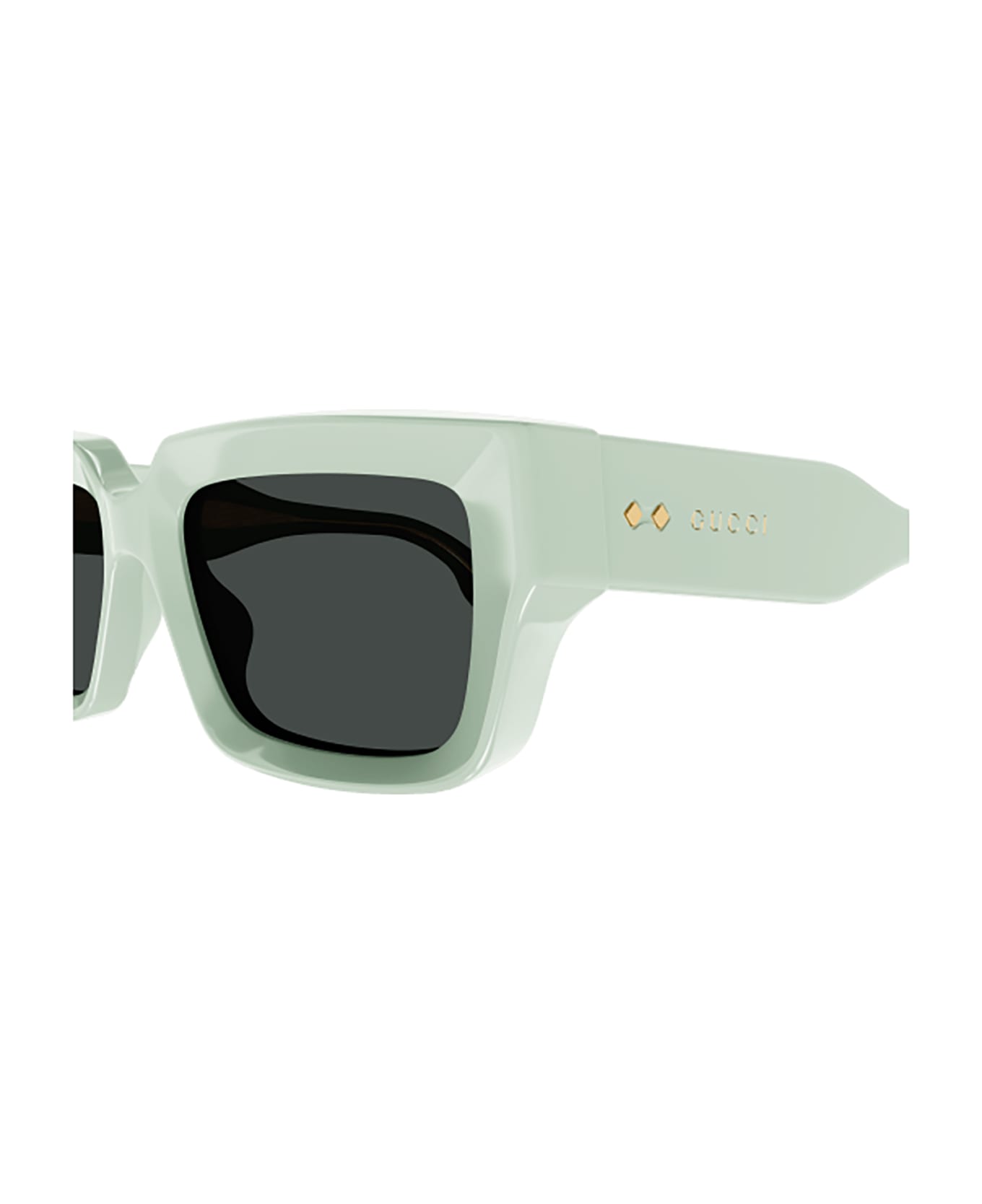 Gucci Eyewear GG1529S Sunglasses - Green Green Grey サングラス