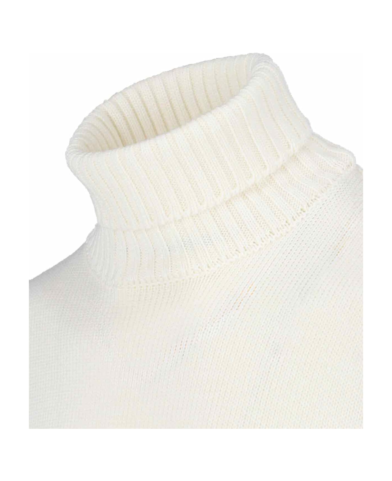 Zanone Classic Turtleneck Sweater - WHITE