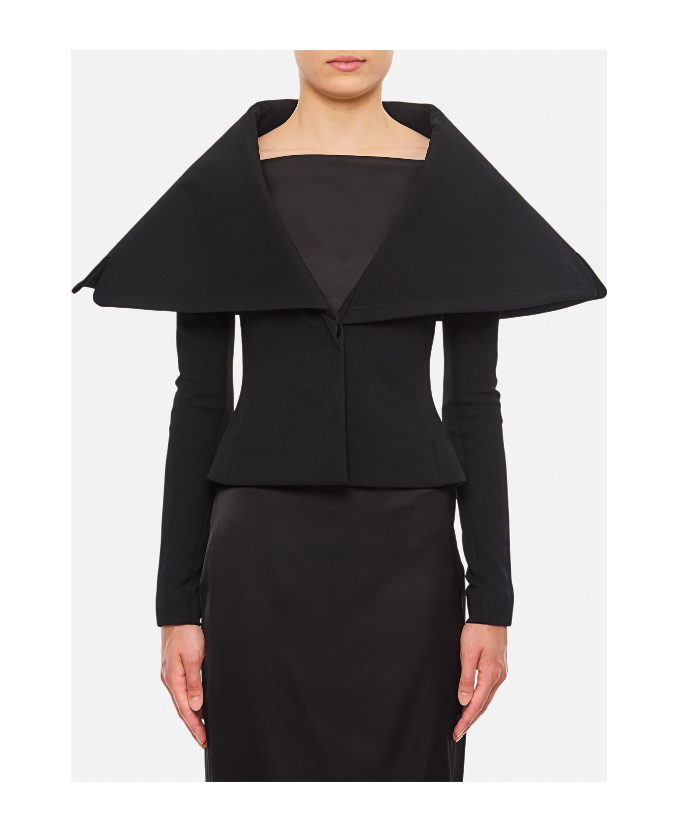 Jacquemus La Veste Short Jacket - Black