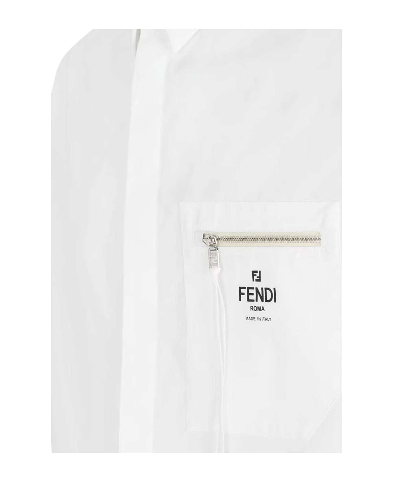Fendi 'fendi Roma' Shirt - White シャツ