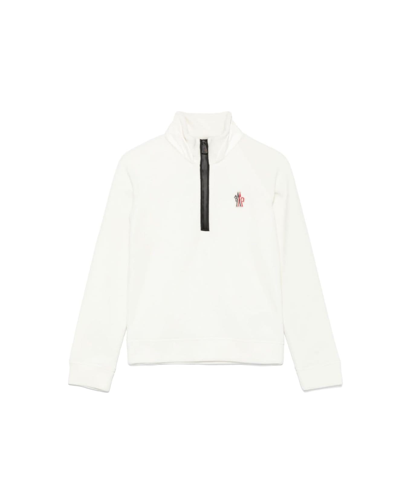 Moncler Unisex White Sweatshirt - White