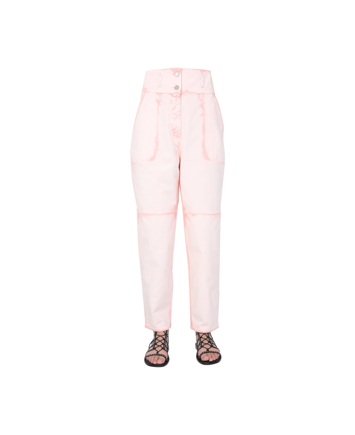 Alberta Ferretti Slouchy Fit Jeans - PINK