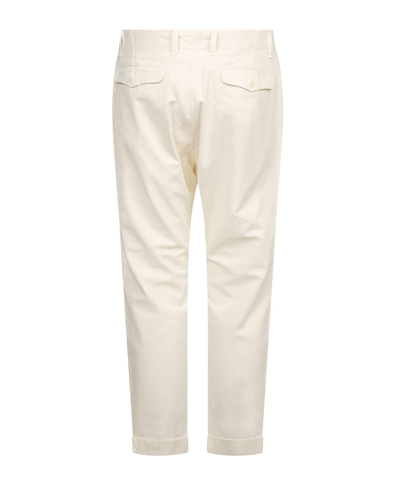Original Vintage Style White Trousers - White