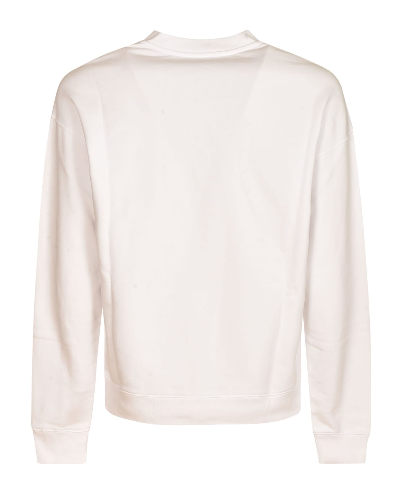Moschino Bear Logo Print Sweatshirt - White
