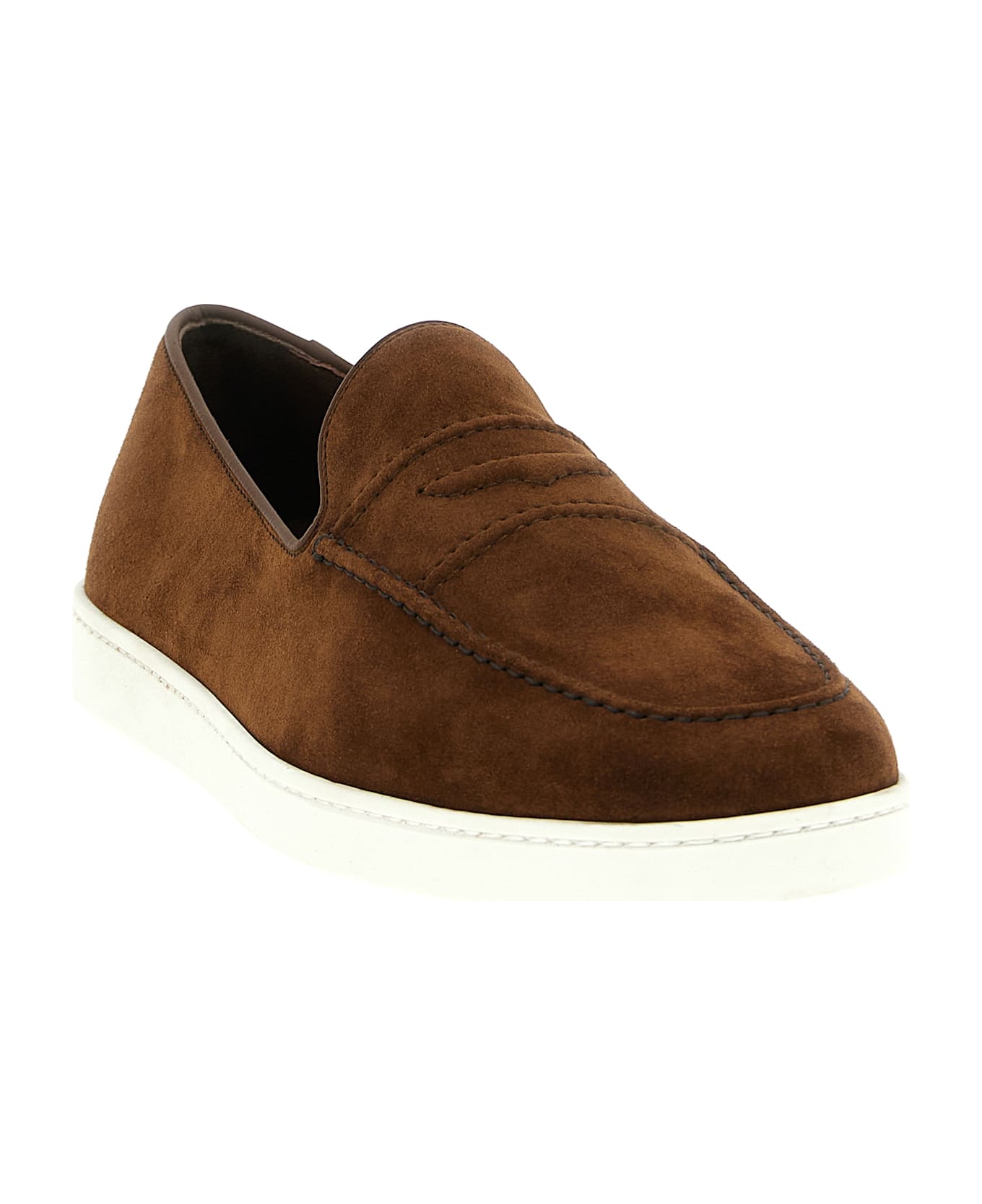 Church's Suede Loafers - Brown