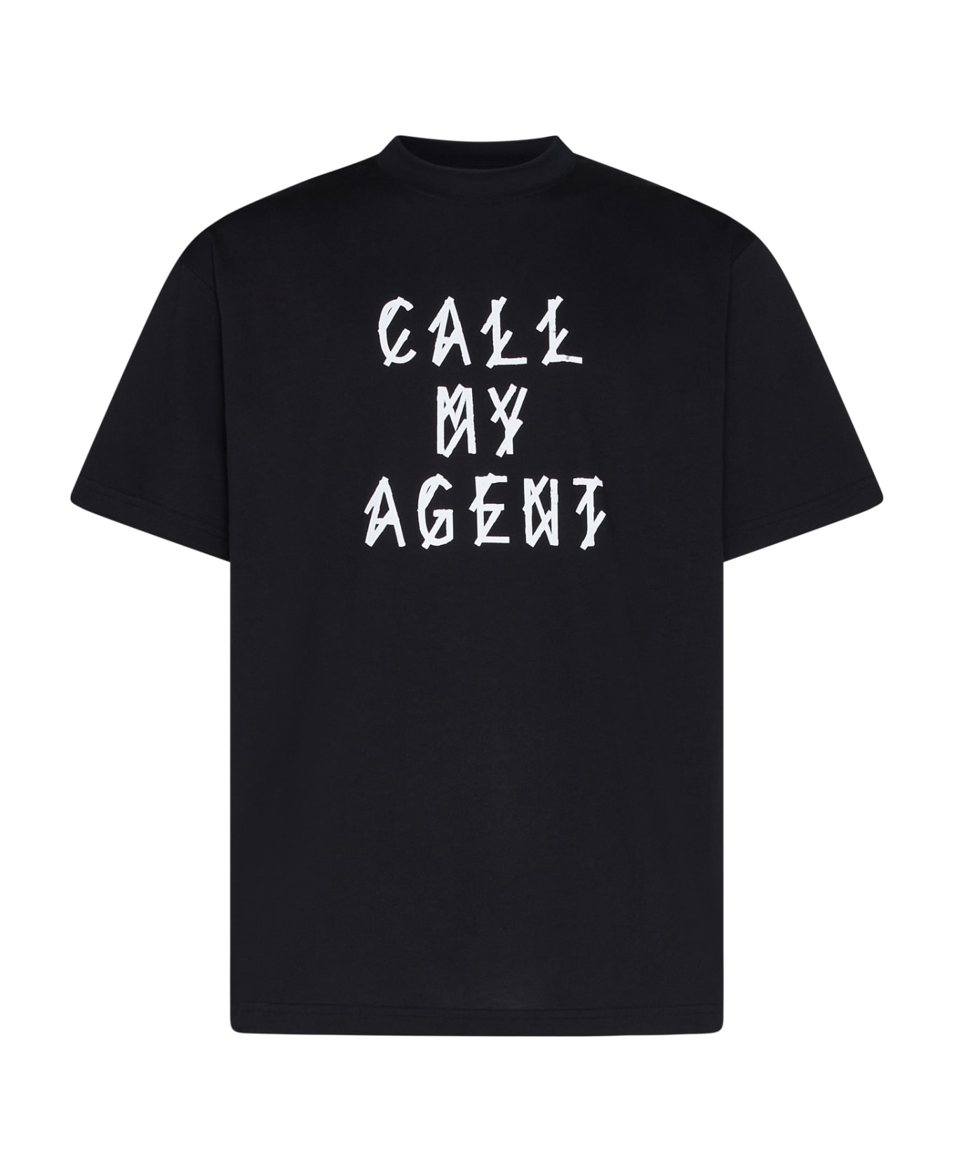 44 Label Group T-Shirt - Black+call my agent