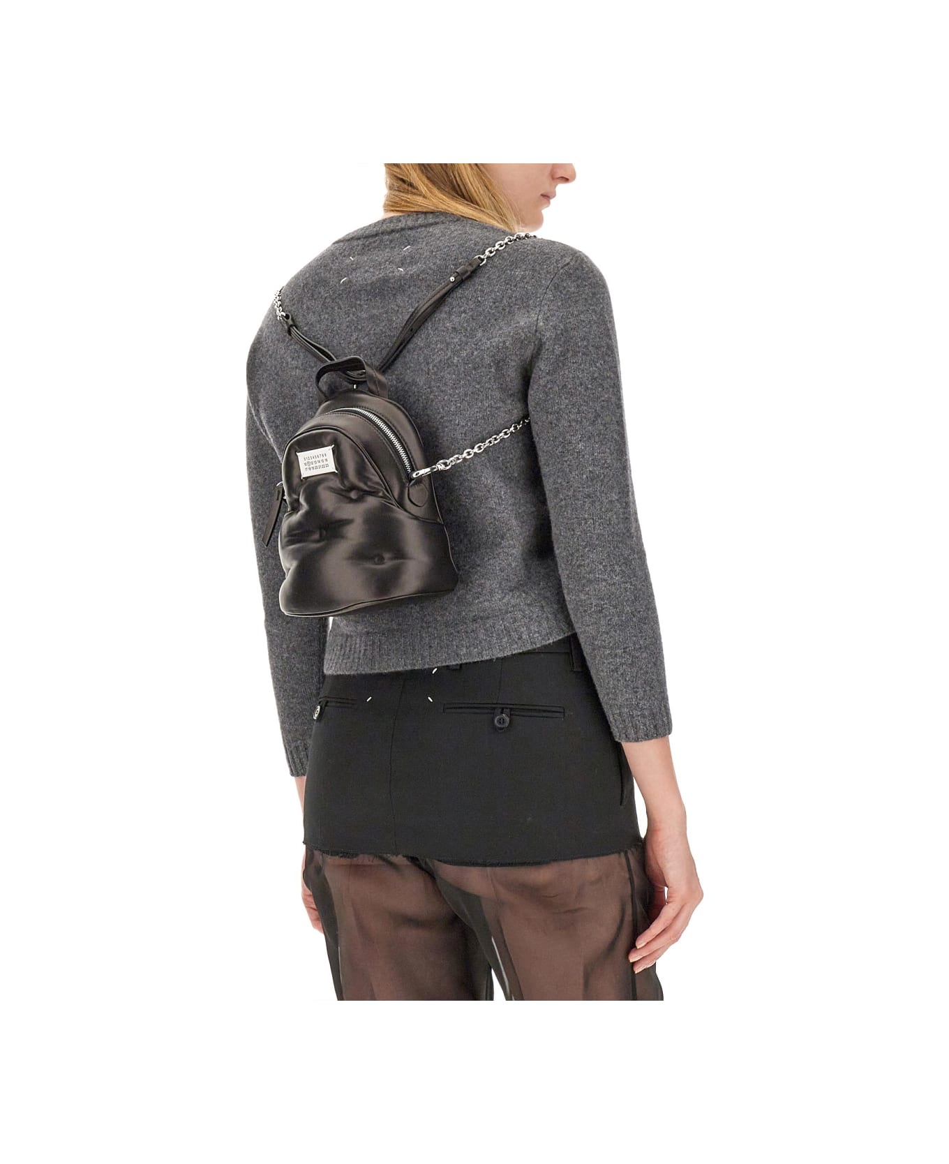 Maison Margiela "glam Slam" Backpack - BLACK