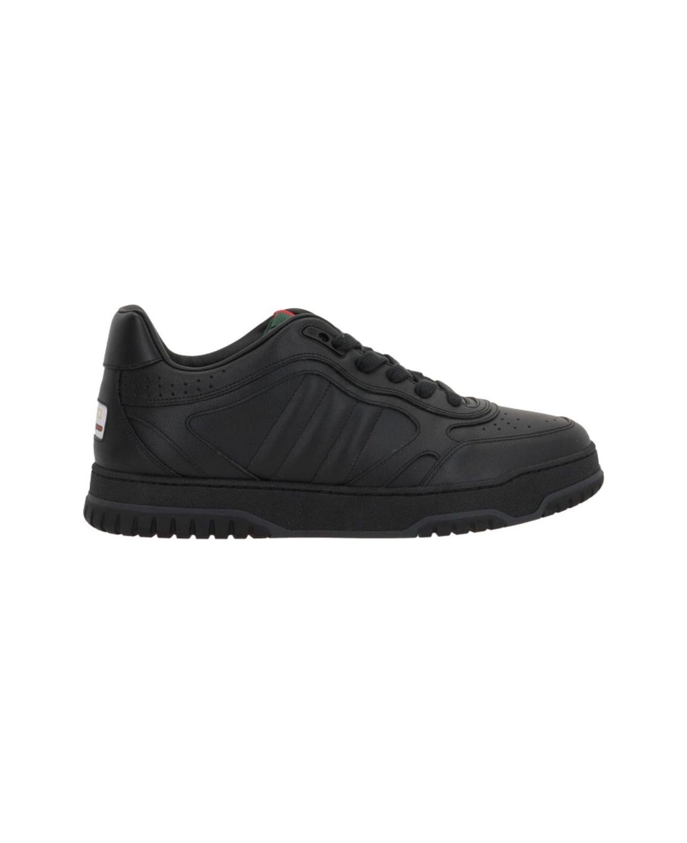 Gucci Re-web Sneakers - BLACK スニーカー