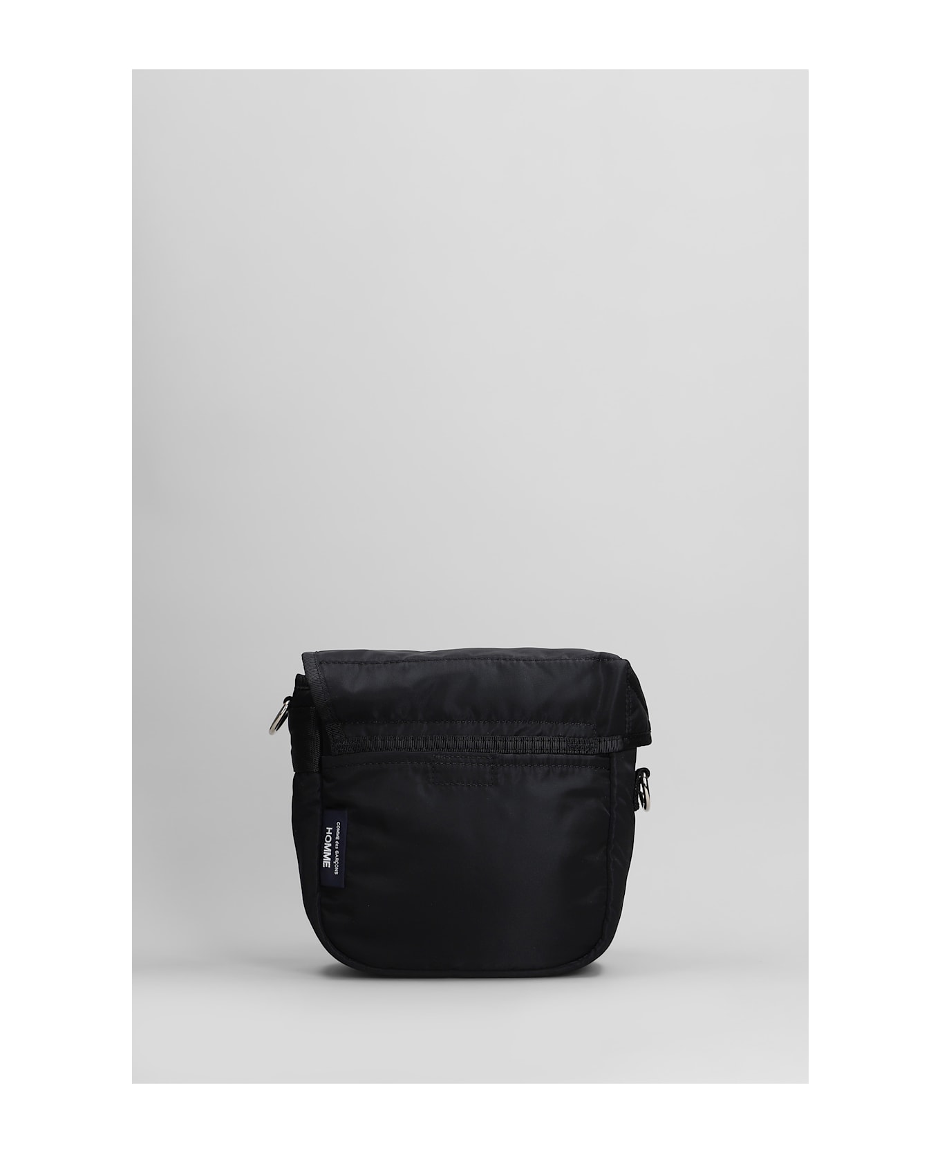 Comme des Garçons Homme Shoulder Bag In Black Nylon - black