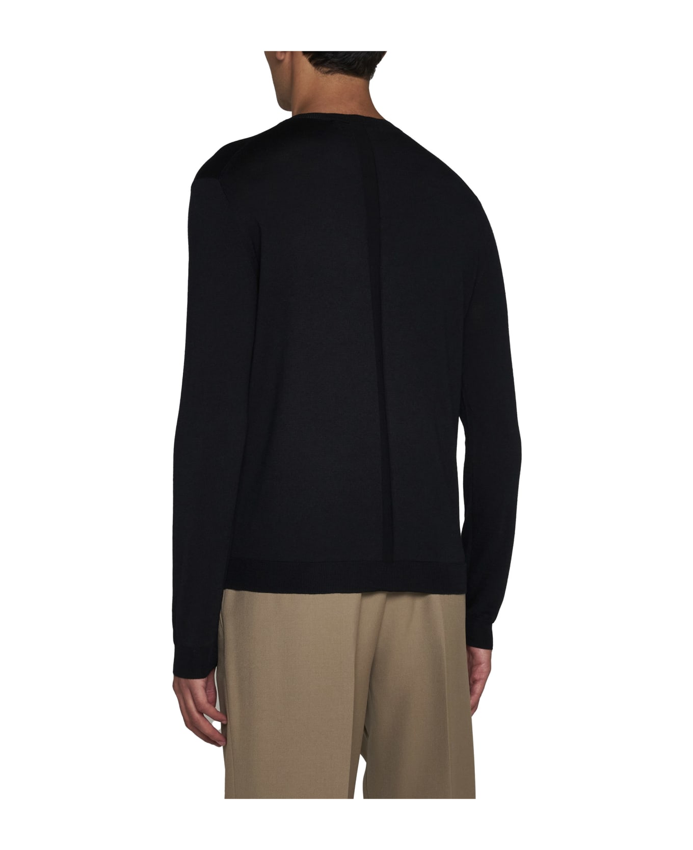 Low Brand Sweater - Jet black