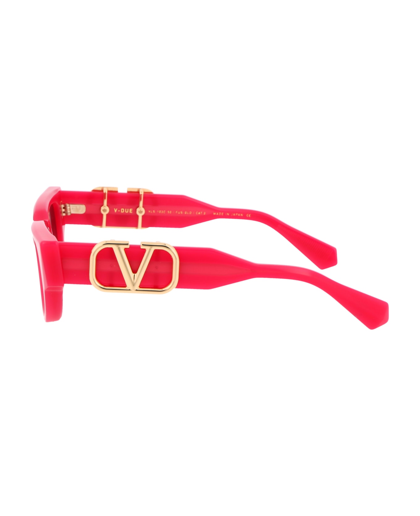 Valentino Eyewear V - Due Sunglasses - 103C FUS - GLD