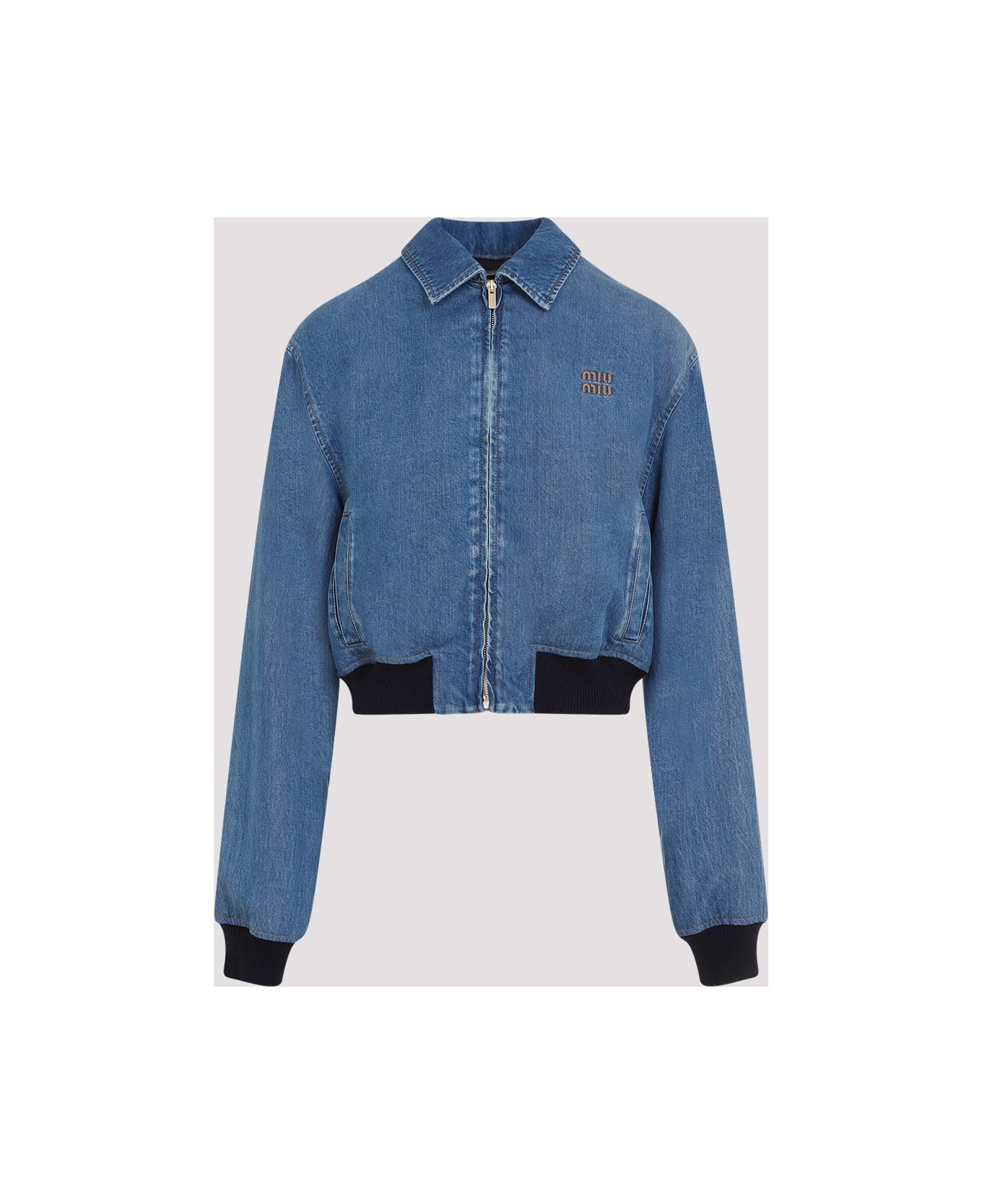Miu Miu Denim Jacket - BLEU