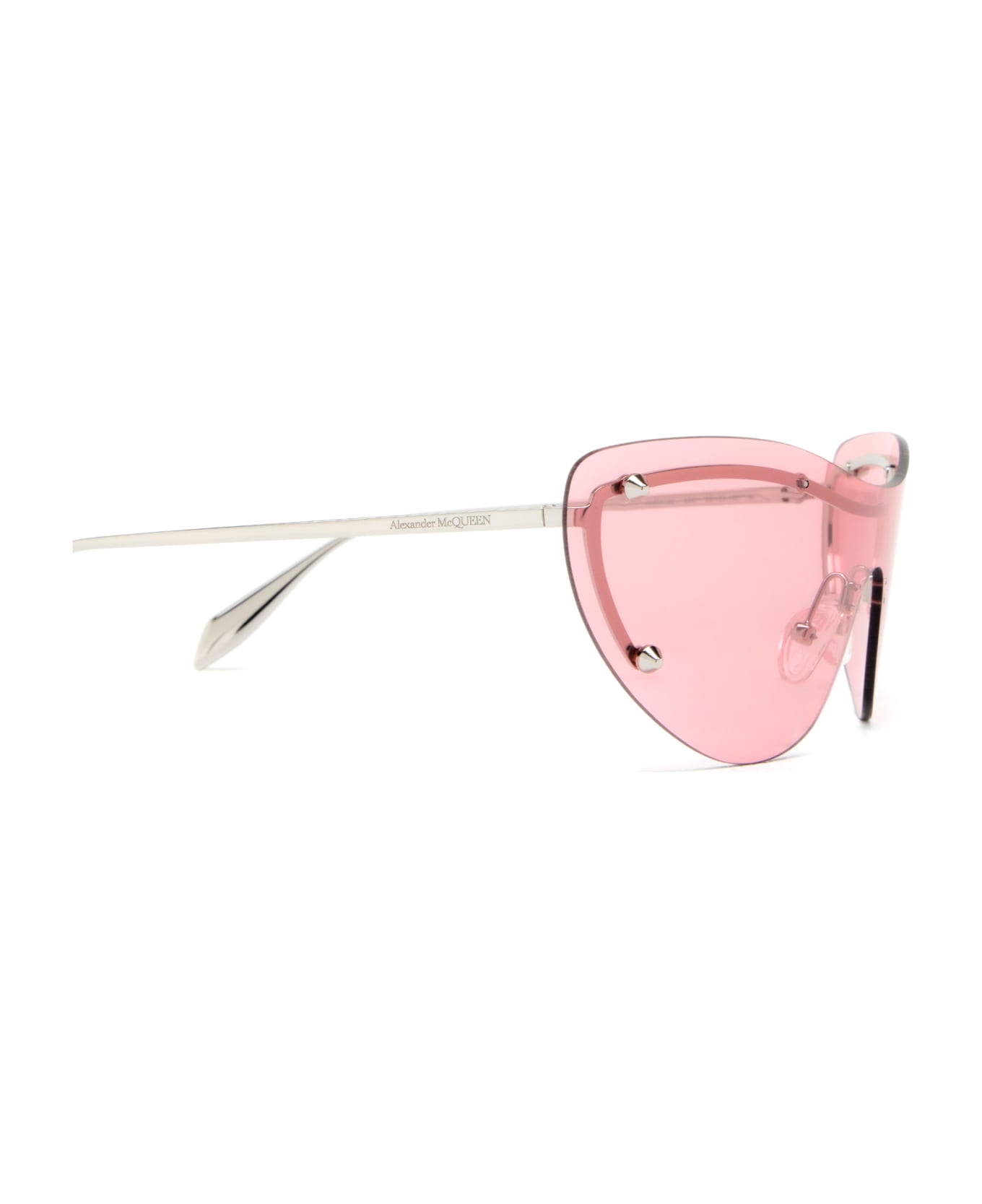 Alexander McQueen Eyewear Am0413s Silver Sunglasses - Silver