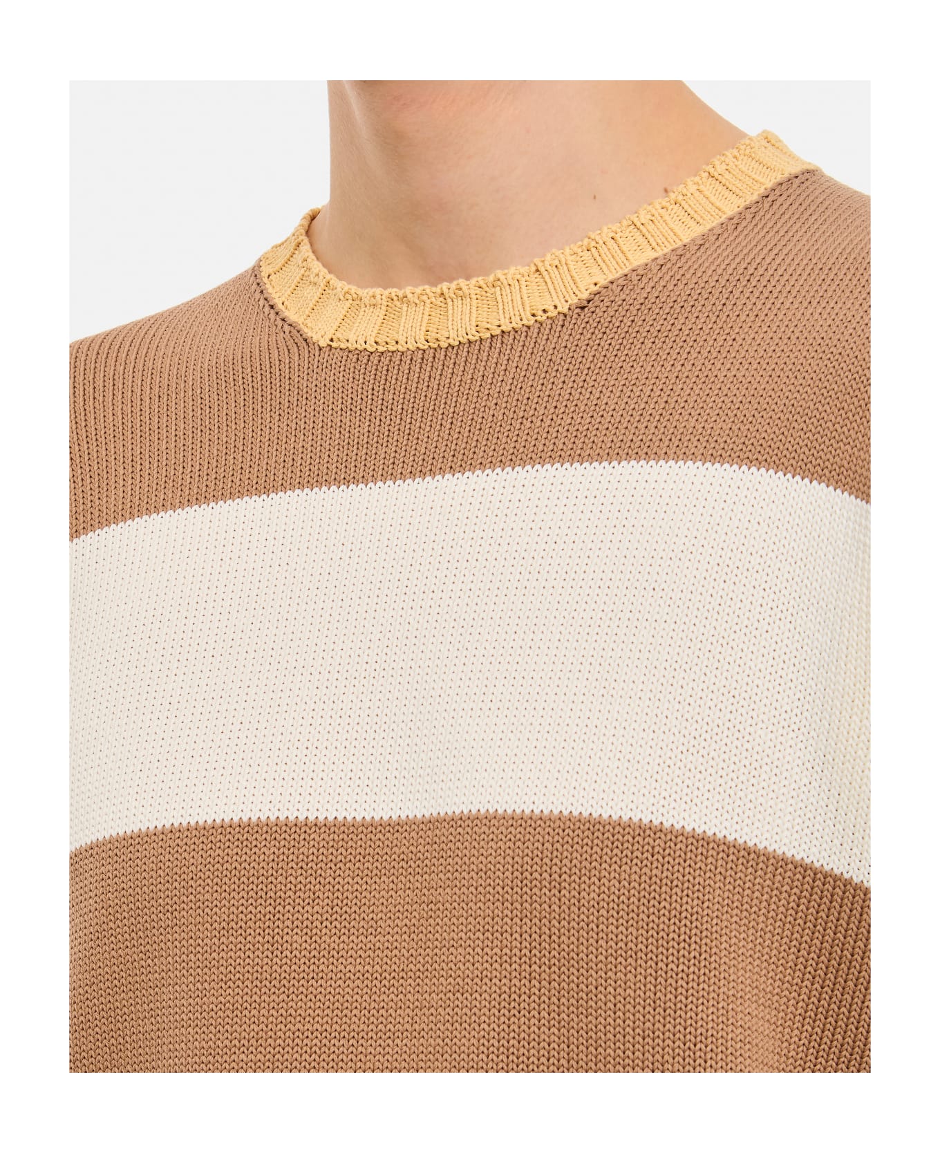 Drumohr Stripe Crewneck Sweater - MultiColour