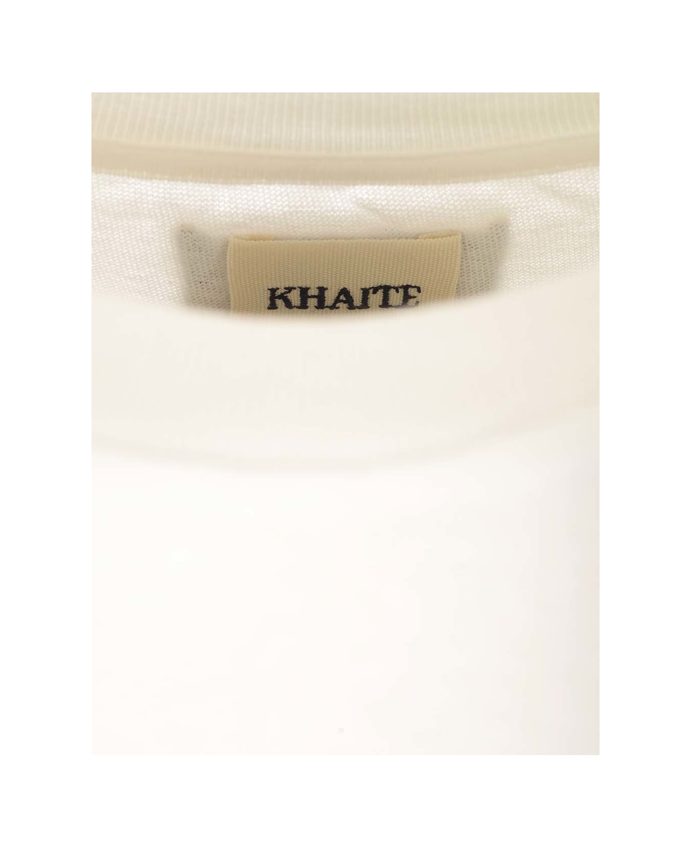 Khaite 'emmylou' Basic T-shirt - White