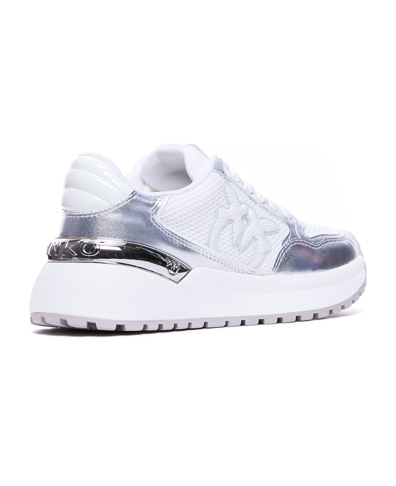 Pinko Gem Sneakers - White