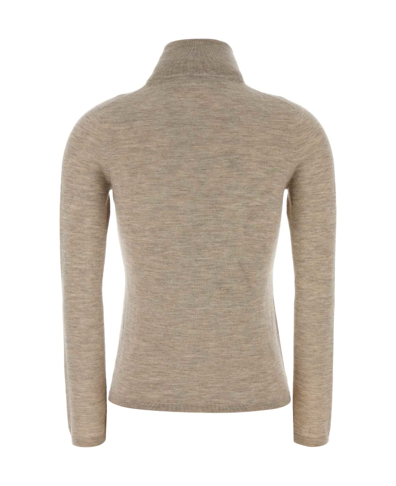 Max Mara Cappuccino Cashmere Means Sweater - BEIGE