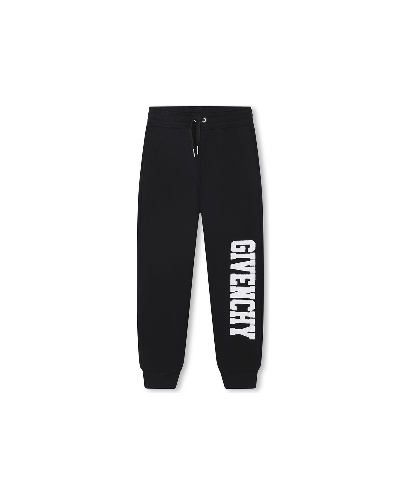 Givenchy Black Joggers With Front Logo - Black