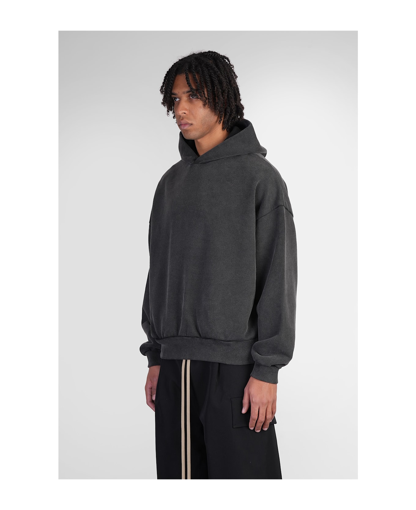 Fear of God Sweatshirt In Black Cotton - black