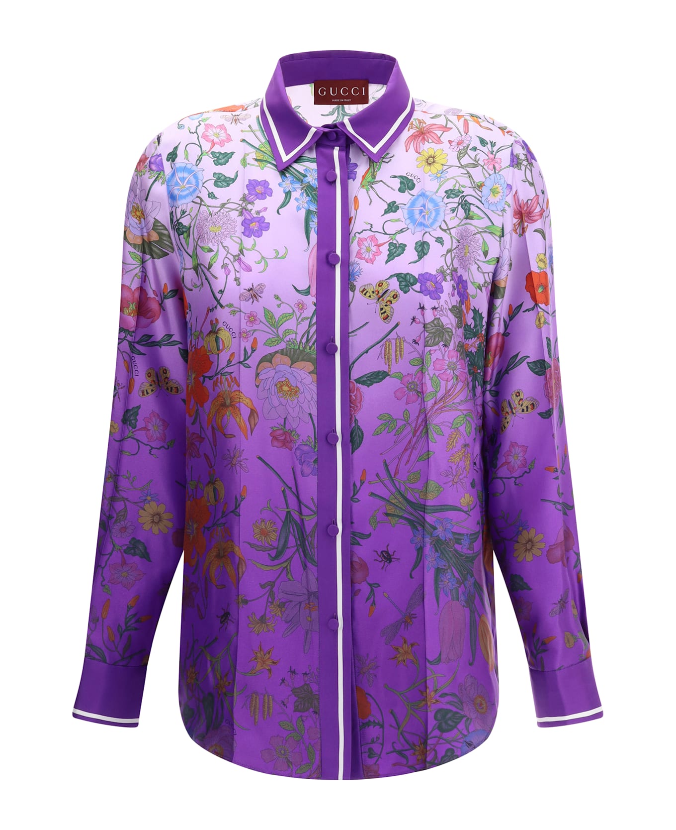 Gucci Floral Silk Shirt