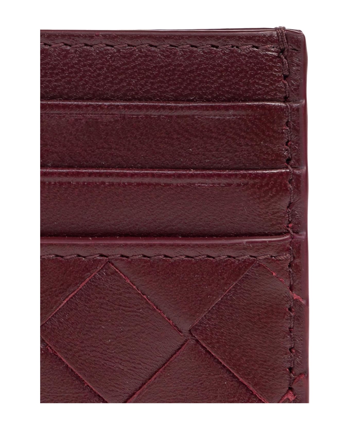 Bottega Veneta Card Holder - Red