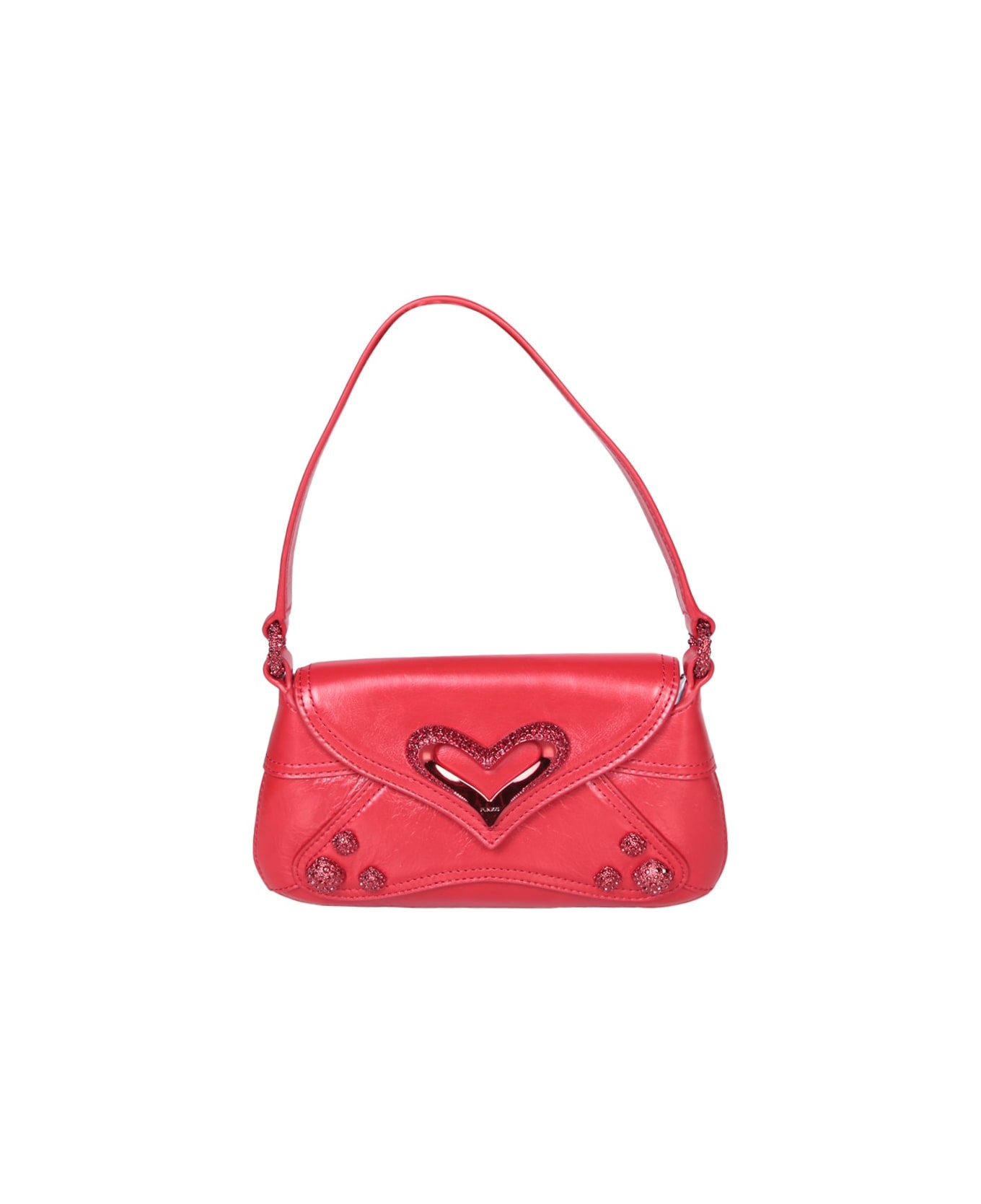 Pinko 520 Baby Shoulder Bag - Red トートバッグ