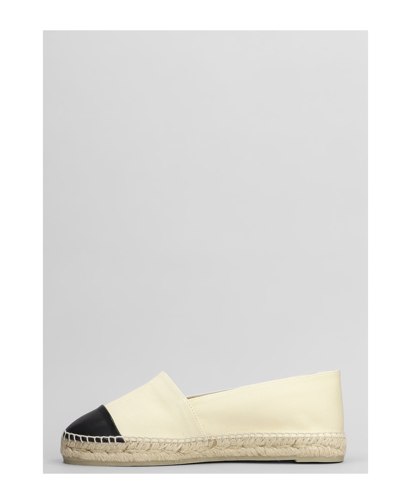 Castañer Katty-264 Espadrilles In Beige Canvas - beige フラットシューズ
