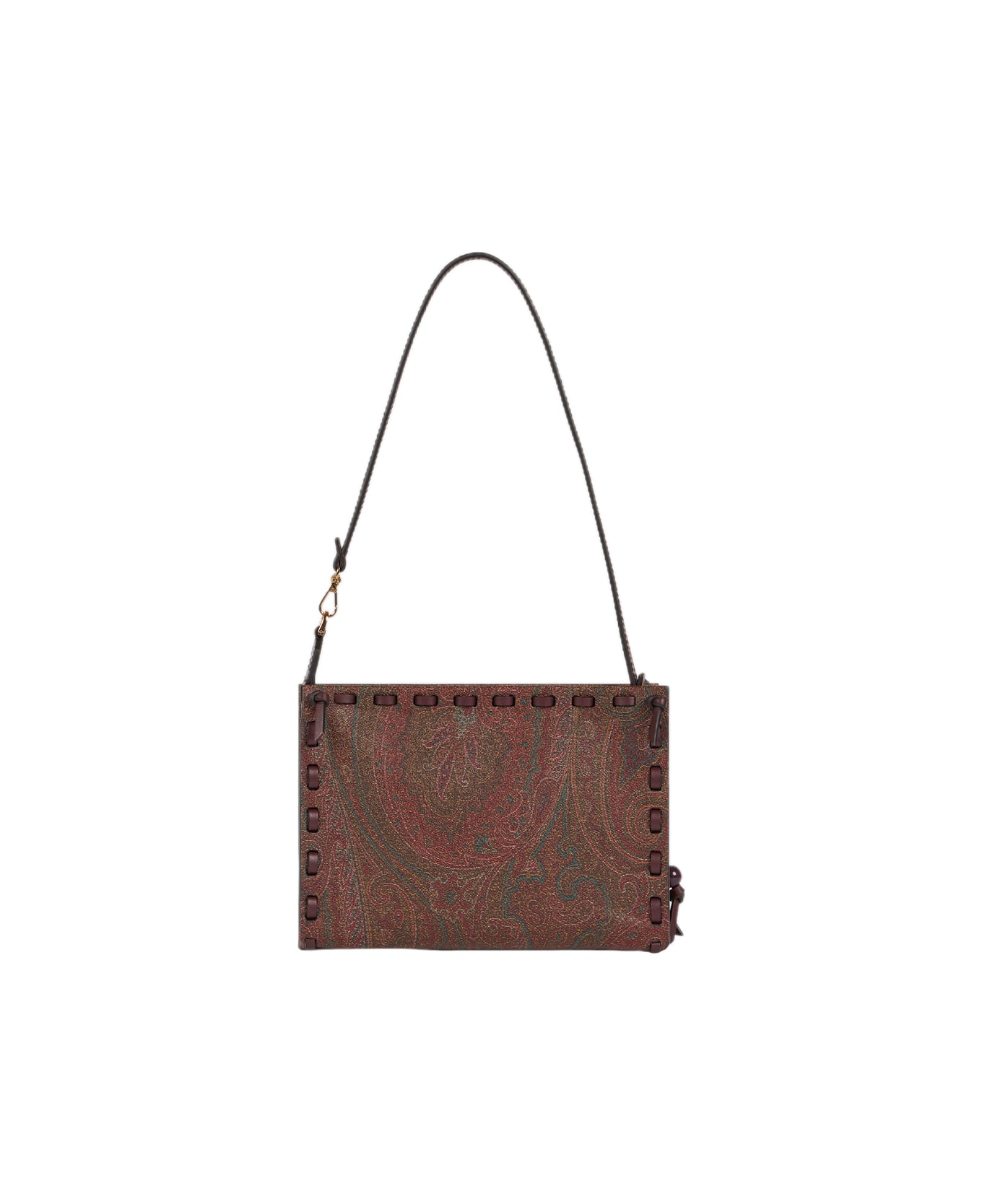 Etro Shoulder Bag With Paisley Pattern - Bordeaux