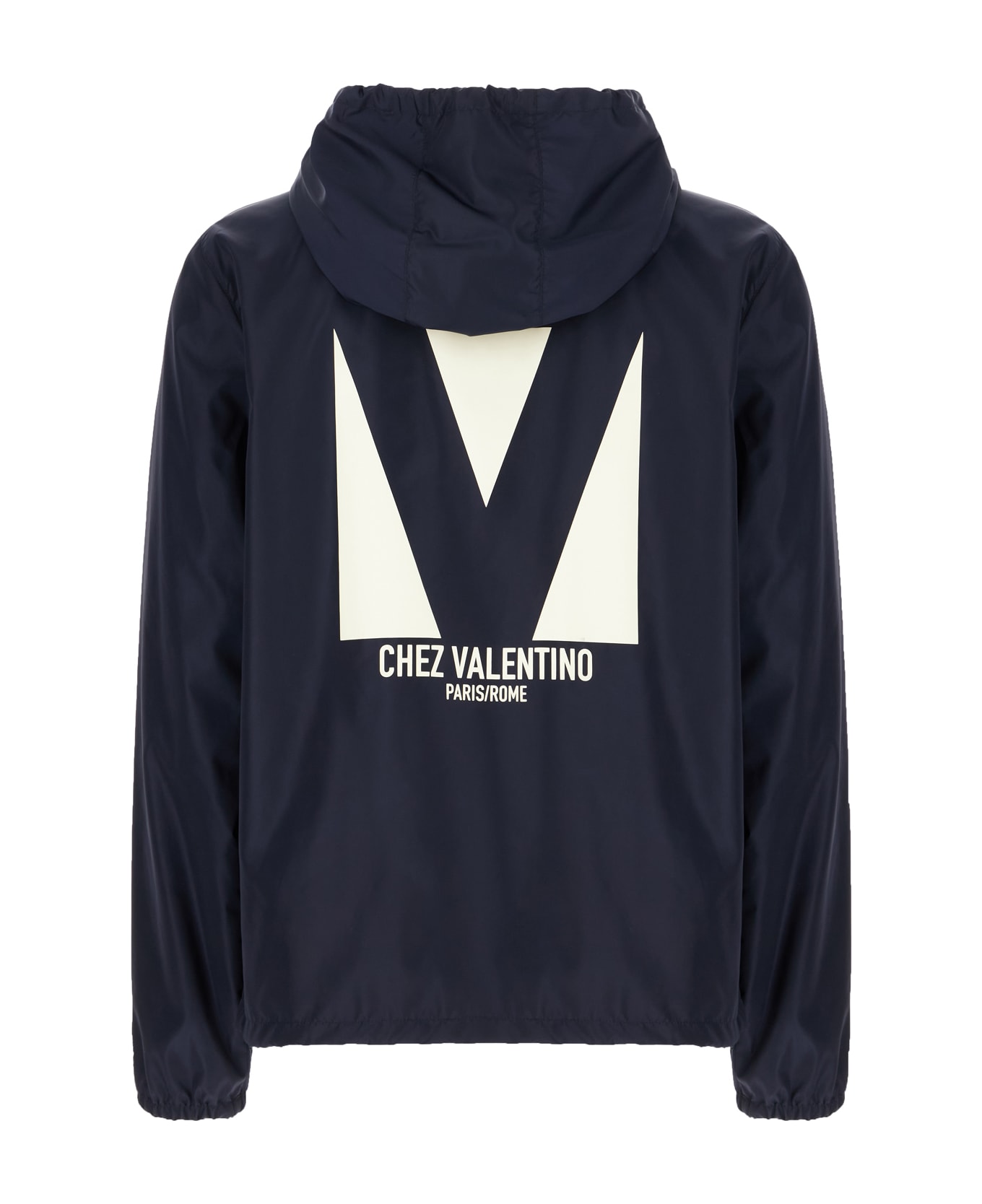 Valentino Garavani Midnight Blue Nylon Jacket - Blue