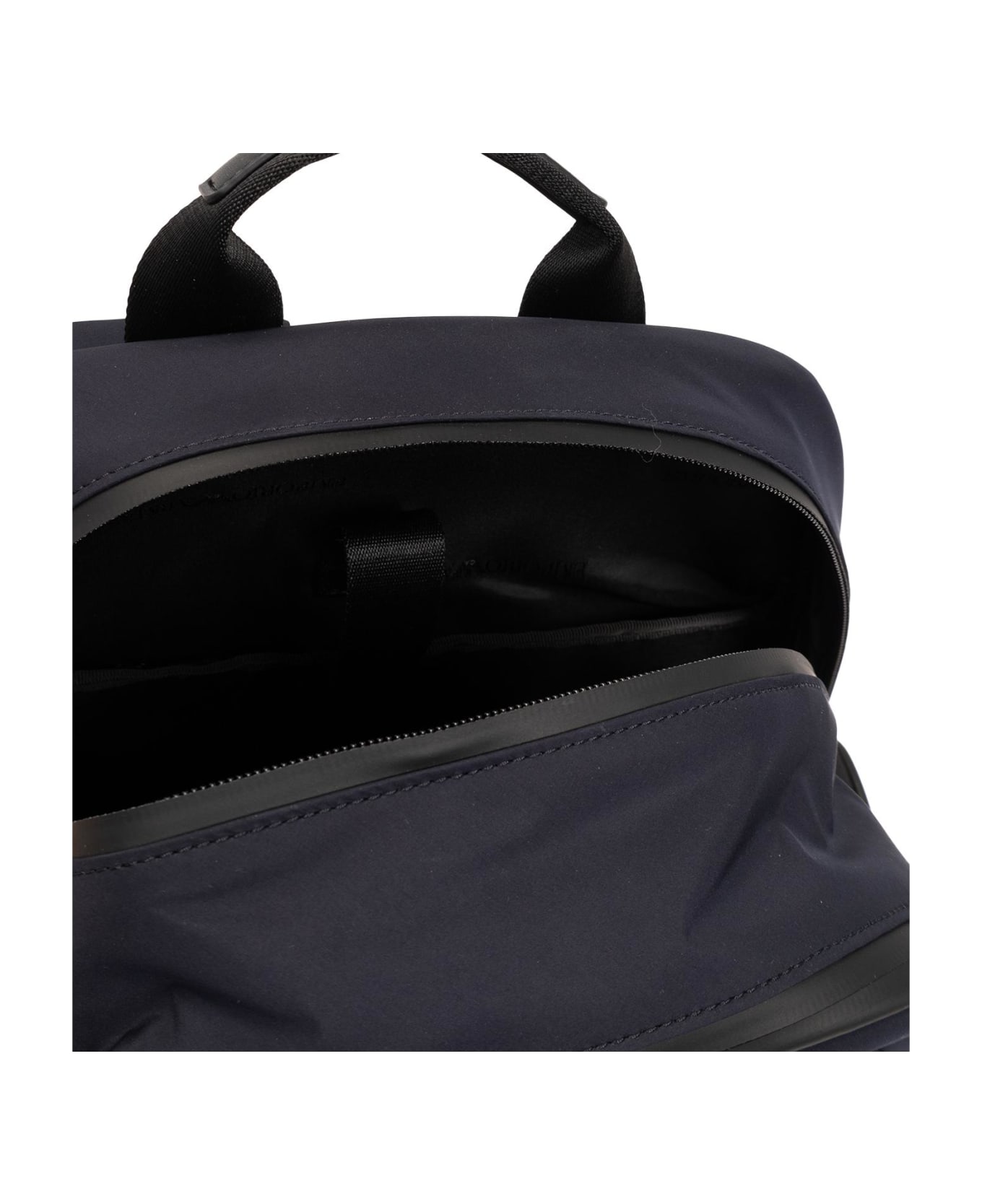 Emporio Armani Backpack With Logo - Blu