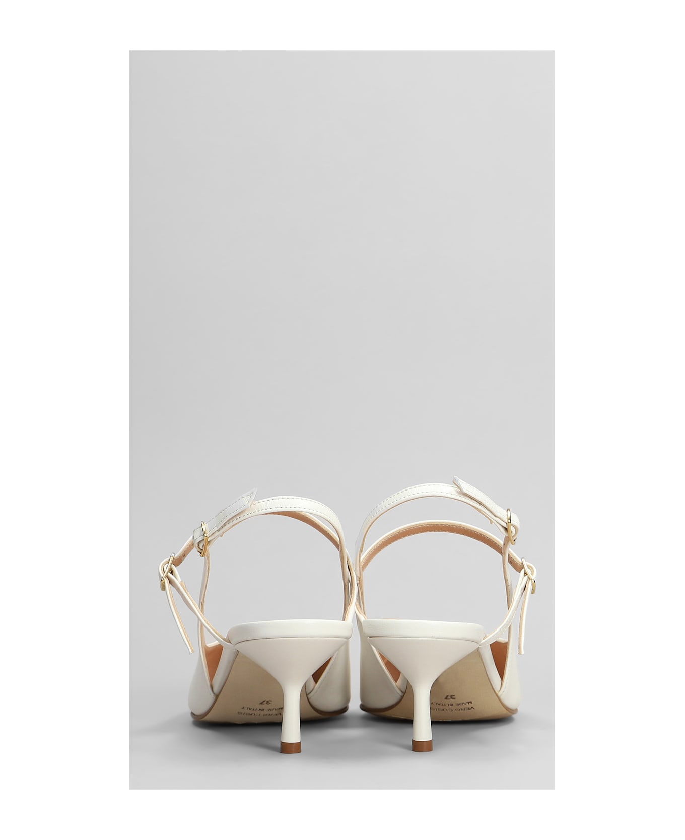 The Seller Pumps In White Leather - white