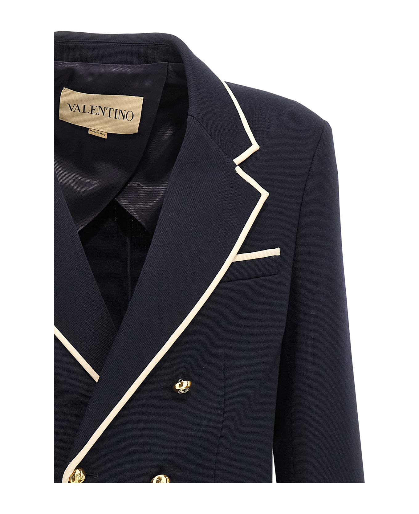 Valentino Garavani Double-breasted Blazer - Blue