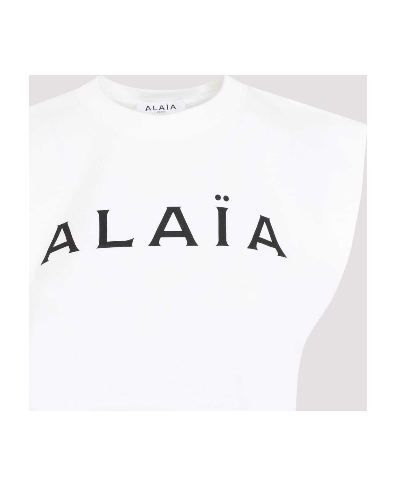 Alaia Alaïa Logo Cotton T-shirt | italist