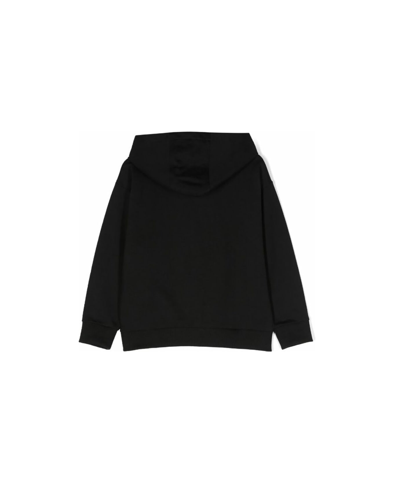 Versace Sweatshirt Fleece Very Versace Embroidery - BLACK