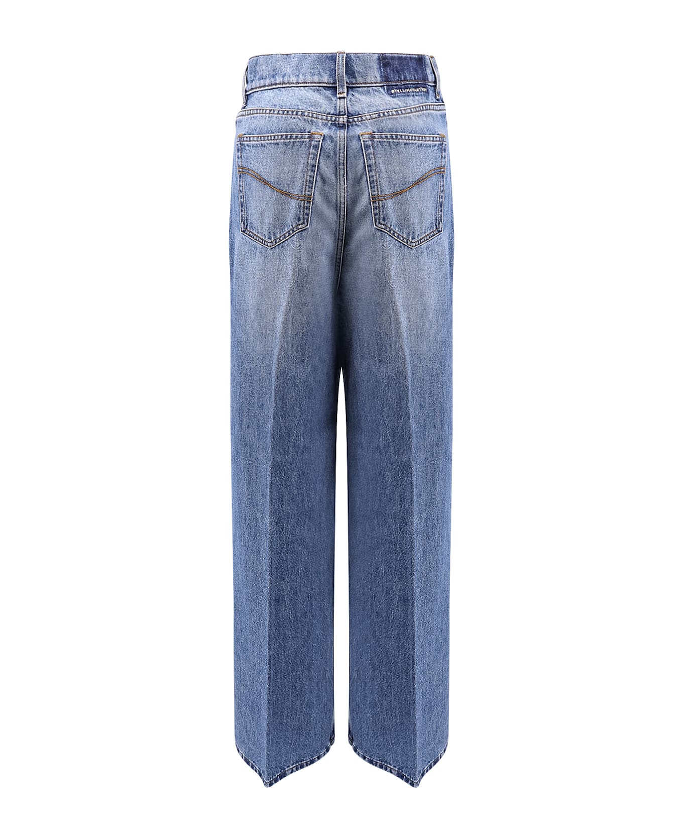 Stella McCartney Vintage Blue Sustainable Cotton Jeans - Vintage blue