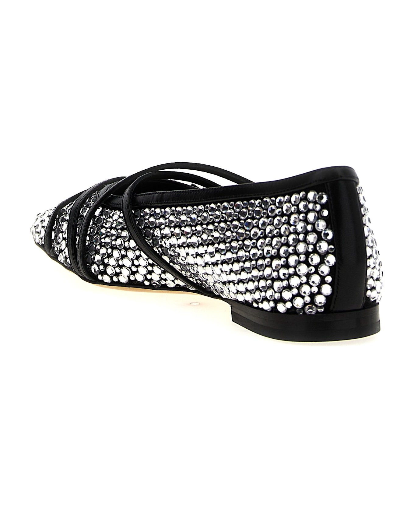 Mach 
Mach 
crystal Net
 Ballet Flats - Black  