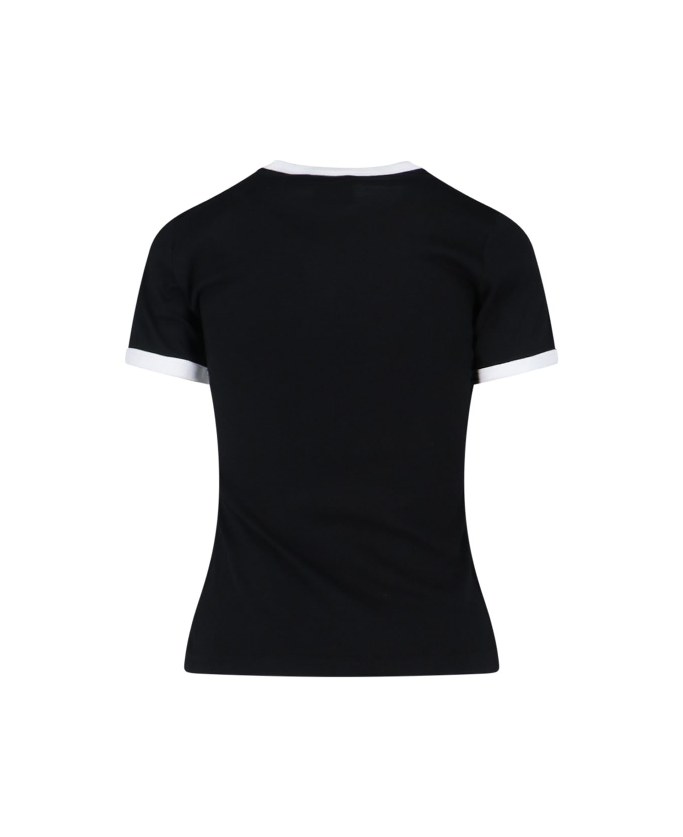 Courrèges Logo T-shirt - Black