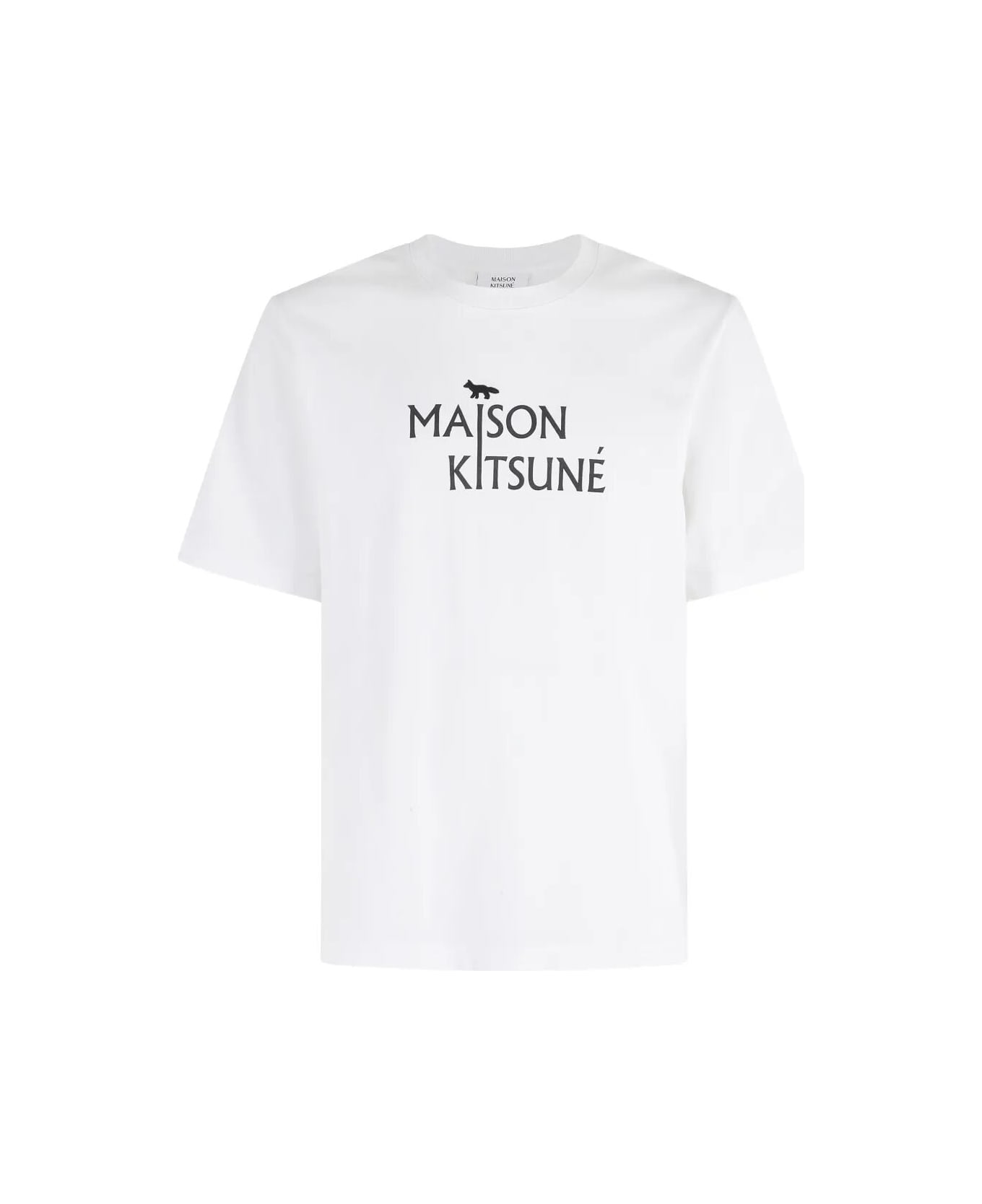 Maison Kitsuné Pillar Comfort Tee Shirt - White