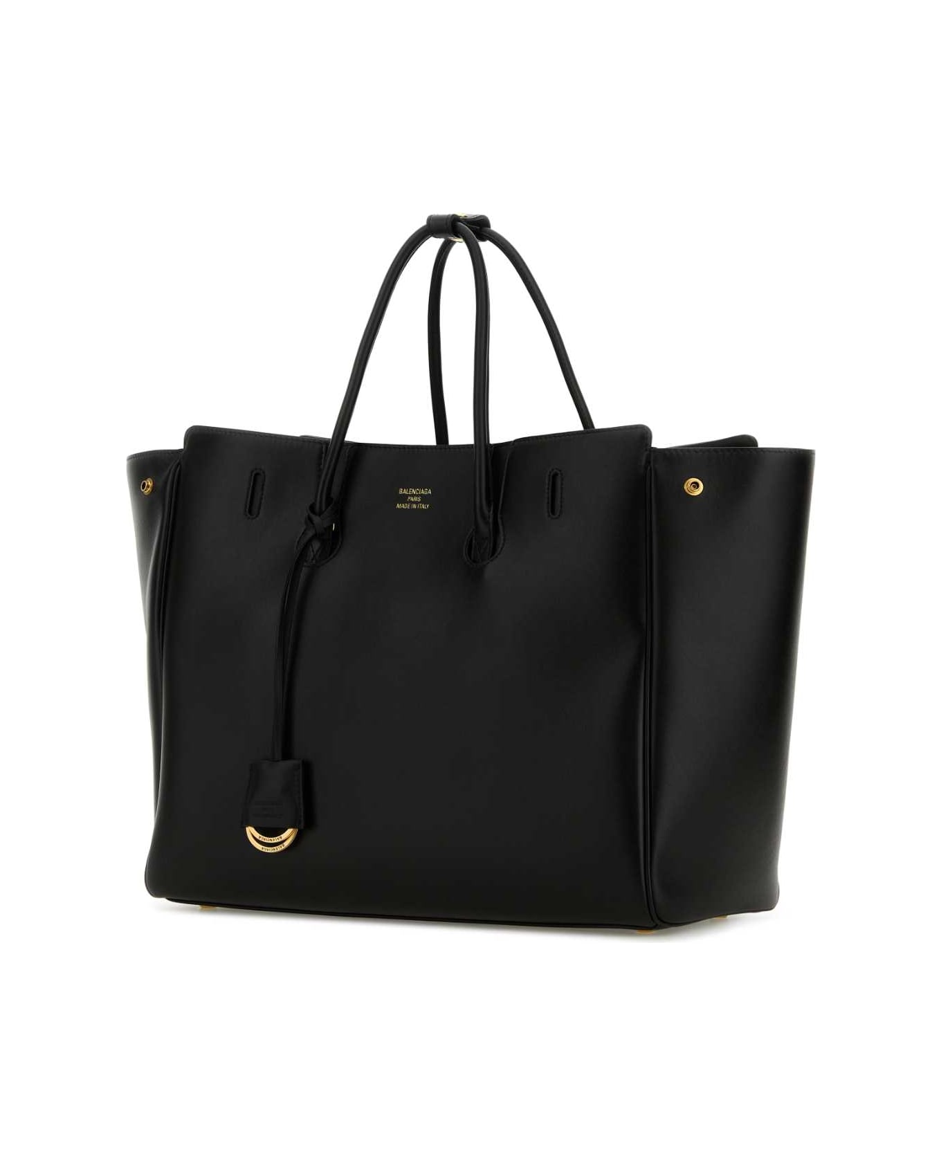 【関税&送料込】Balenciaga Black Leather Carry All Hampton S Balenciaga Black Leather Carry All Hampton Shopping Bag