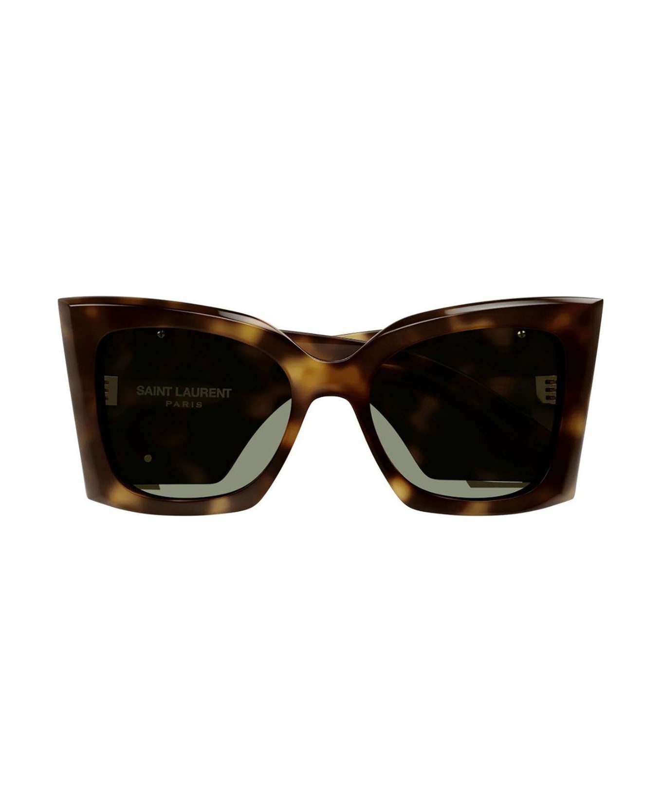 Saint Laurent Eyewear Sl M119 Cat-eye Sunglasses - 002 havana havana green