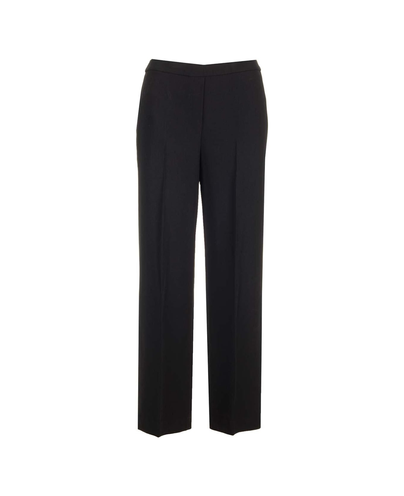 Theory Mid-rise Tailored Trousers - Black