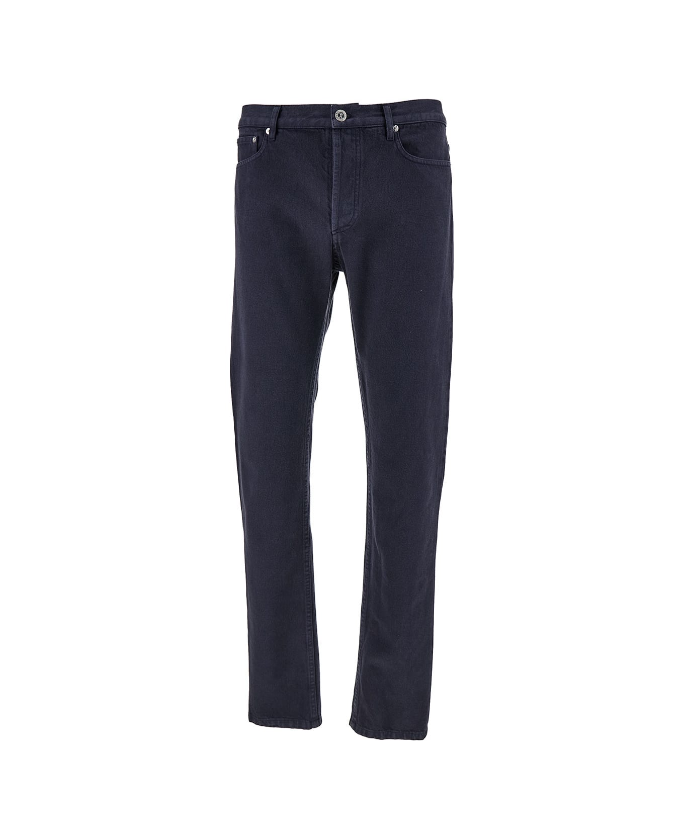 A.P.C. Slim Five-pocket Jeans In Cotton Denim - Blu デニム